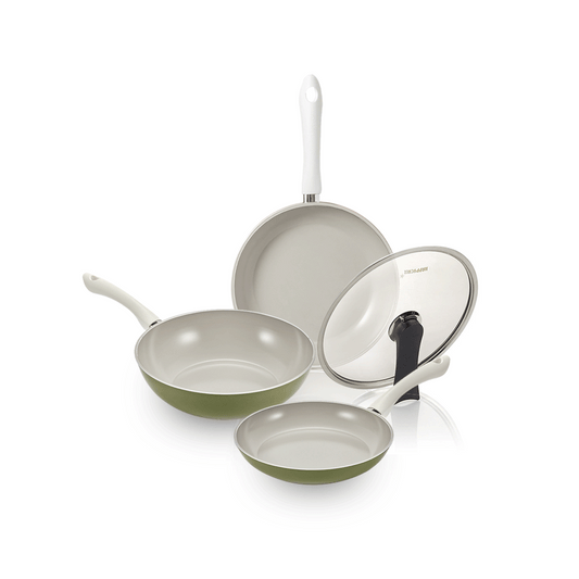 Happycall Agave IH 4-Piece Ceramic Cookware set