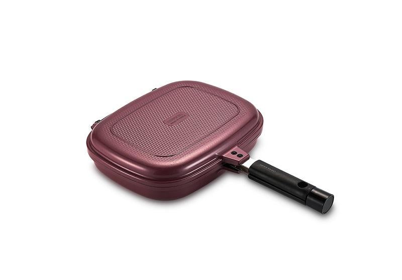 Happycall Double Pan 2.0 (Detachable) Jumbo Grill - Pink